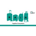 Βαλίτσα RAIN RB80114 SET3 με επέκταση AKOYA